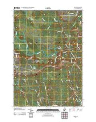 Epping Maine Historical topographic map, 1:24000 scale, 7.5 X 7.5 Minute, Year 2011