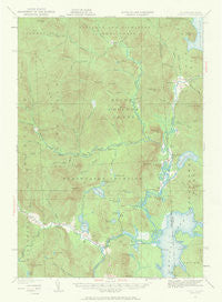 Errol New Hampshire Historical topographic map, 1:62500 scale, 15 X 15 Minute, Year 1930