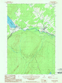 Estcourt Quebec Historical topographic map, 1:24000 scale, 7.5 X 7.5 Minute, Year 1987