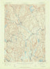 Farmington Maine Historical topographic map, 1:62500 scale, 15 X 15 Minute, Year 1956