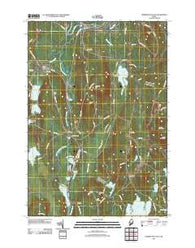 Farmington Falls Maine Historical topographic map, 1:24000 scale, 7.5 X 7.5 Minute, Year 2011