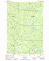 Farrar Pond Maine Historical topographic map, 1:24000 scale, 7.5 X 7.5 Minute, Year 1985