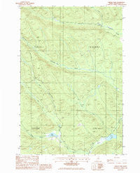 Farrar Pond Maine Historical topographic map, 1:24000 scale, 7.5 X 7.5 Minute, Year 1985