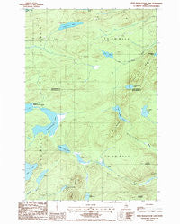 Fifth Musquacook Lake Maine Historical topographic map, 1:24000 scale, 7.5 X 7.5 Minute, Year 1986