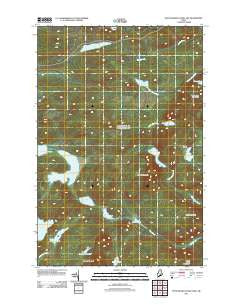 Fifth Musquacook Lake Maine Historical topographic map, 1:24000 scale, 7.5 X 7.5 Minute, Year 2011