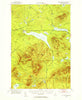 First Roach Pond Maine Historical topographic map, 1:62500 scale, 15 X 15 Minute, Year 1952