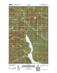 First Musquacook Lake Maine Historical topographic map, 1:24000 scale, 7.5 X 7.5 Minute, Year 2011