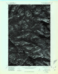 Fish River Lake NW Maine Historical topographic map, 1:24000 scale, 7.5 X 7.5 Minute, Year 1975