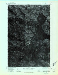 Fish River Lake SE Maine Historical topographic map, 1:24000 scale, 7.5 X 7.5 Minute, Year 1975