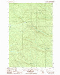 Fish River Lake SW Maine Historical topographic map, 1:24000 scale, 7.5 X 7.5 Minute, Year 1985