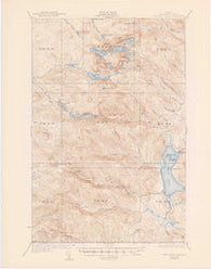 Fish River Lake Maine Historical topographic map, 1:62500 scale, 15 X 15 Minute, Year 1935