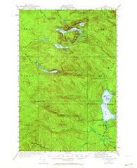Fish River Lake Maine Historical topographic map, 1:62500 scale, 15 X 15 Minute, Year 1931