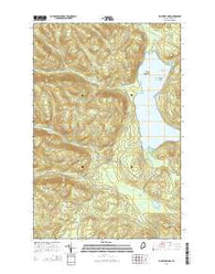 Fish River Lake Maine Current topographic map, 1:24000 scale, 7.5 X 7.5 Minute, Year 2014