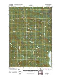 Fool Brook Maine Historical topographic map, 1:24000 scale, 7.5 X 7.5 Minute, Year 2011