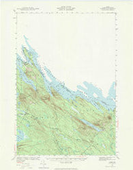 Forest Maine Historical topographic map, 1:62500 scale, 15 X 15 Minute, Year 1940