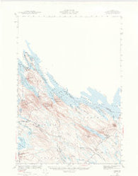 Forest Maine Historical topographic map, 1:62500 scale, 15 X 15 Minute, Year 1940