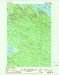Forest Maine Historical topographic map, 1:24000 scale, 7.5 X 7.5 Minute, Year 1988