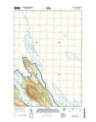 Forest City Maine Current topographic map, 1:24000 scale, 7.5 X 7.5 Minute, Year 2014