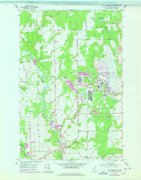 Fort Fairfield NW Maine Historical topographic map, 1:24000 scale, 7.5 X 7.5 Minute, Year 1953