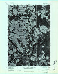 Fort Fairfield SE Maine Historical topographic map, 1:24000 scale, 7.5 X 7.5 Minute, Year 1975