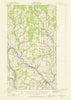 Fort Fairfield Maine Historical topographic map, 1:62500 scale, 15 X 15 Minute, Year 1951