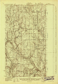 Fort Fairfield Maine Historical topographic map, 1:48000 scale, 15 X 15 Minute, Year 1930