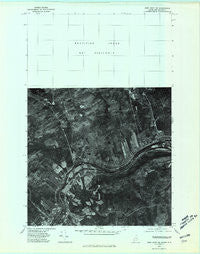 Fort Kent SE Maine Historical topographic map, 1:24000 scale, 7.5 X 7.5 Minute, Year 1975