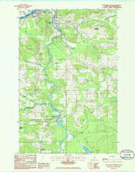Fort Kent South Maine Historical topographic map, 1:24000 scale, 7.5 X 7.5 Minute, Year 1985
