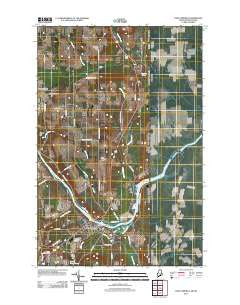 Fort Fairfield Maine Historical topographic map, 1:24000 scale, 7.5 X 7.5 Minute, Year 2011