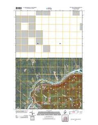 Fort Kent North Maine Historical topographic map, 1:24000 scale, 7.5 X 7.5 Minute, Year 2011