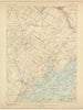 Freeport Maine Historical topographic map, 1:62500 scale, 15 X 15 Minute, Year 1892