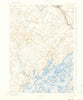 Freeport Maine Historical topographic map, 1:62500 scale, 15 X 15 Minute, Year 1892