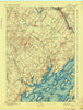 Freeport Maine Historical topographic map, 1:62500 scale, 15 X 15 Minute, Year 1892