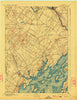 Freeport Maine Historical topographic map, 1:62500 scale, 15 X 15 Minute, Year 1892