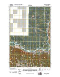 Frenchville Maine Historical topographic map, 1:24000 scale, 7.5 X 7.5 Minute, Year 2011