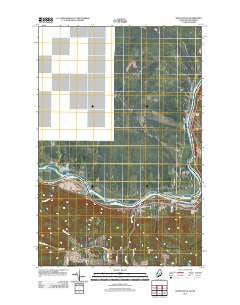 Frenchville Maine Historical topographic map, 1:24000 scale, 7.5 X 7.5 Minute, Year 2011