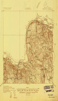 Frenchville Maine Historical topographic map, 1:48000 scale, 15 X 15 Minute, Year 1932