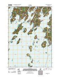 Friendship Maine Historical topographic map, 1:24000 scale, 7.5 X 7.5 Minute, Year 2011