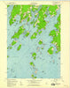 Friendship Maine Historical topographic map, 1:24000 scale, 7.5 X 7.5 Minute, Year 1955