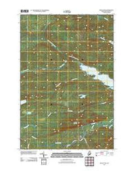 Frost Pond Maine Historical topographic map, 1:24000 scale, 7.5 X 7.5 Minute, Year 2011
