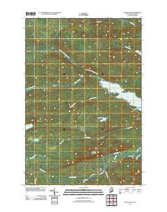 Frost Pond Maine Historical topographic map, 1:24000 scale, 7.5 X 7.5 Minute, Year 2011