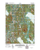 Fryeburg Maine Historical topographic map, 1:24000 scale, 7.5 X 7.5 Minute, Year 2011