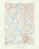 Fryeburg Maine Historical topographic map, 1:62500 scale, 15 X 15 Minute, Year 1909