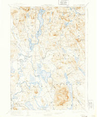 Fryeburg Maine Historical topographic map, 1:62500 scale, 15 X 15 Minute, Year 1911