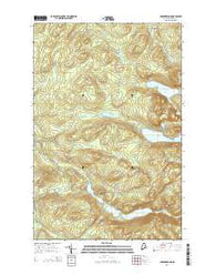Gardner Pond Maine Current topographic map, 1:24000 scale, 7.5 X 7.5 Minute, Year 2014