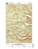 Gardner Pond Maine Current topographic map, 1:24000 scale, 7.5 X 7.5 Minute, Year 2014