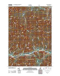 Gilead Maine Historical topographic map, 1:24000 scale, 7.5 X 7.5 Minute, Year 2012