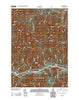 Gilead Maine Historical topographic map, 1:24000 scale, 7.5 X 7.5 Minute, Year 2012