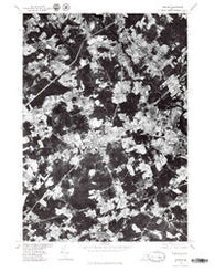Gorham Maine Historical topographic map, 1:24000 scale, 7.5 X 7.5 Minute, Year 1975