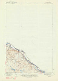 Grand Isle Maine Historical topographic map, 1:62500 scale, 15 X 15 Minute, Year 1940